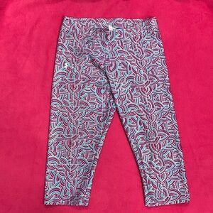 Under Armour Athletic Capri leggings pants heat gear